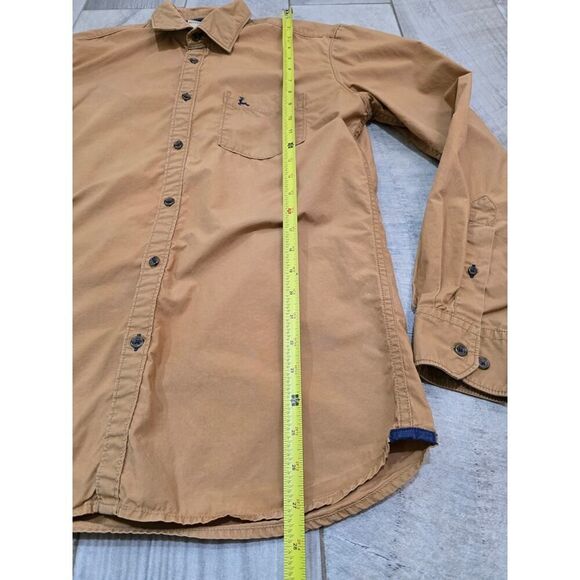 Parx Authentic Casual Khaki Button Down Shirt Slim Handcrafted Men's Size M (39) - Picture 4 of 7